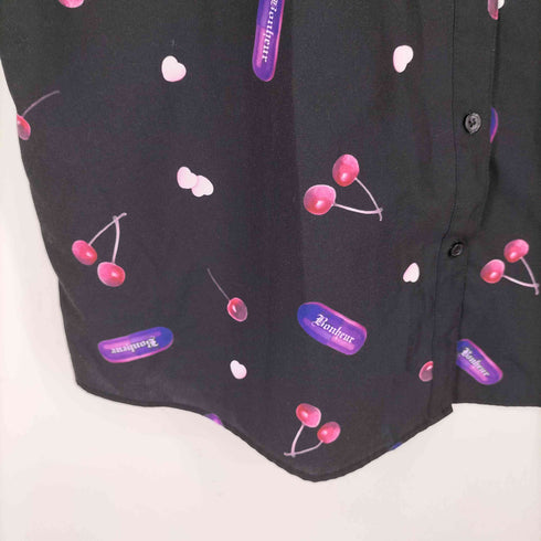 JAMIE エーエヌケー 総柄 ロングシャツ レディース