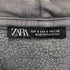 ザラ ZARA ウォッシュ加工フーディ メンズ import:S