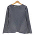 セントジェームスアトリエ SAINT JAMES LATELIER フランス製 ボートネック ボーダー Tシャツ メンズ import:M