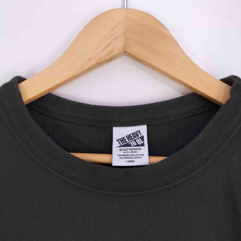 ビューティーアンドユースユナイテッドアローズ BEAUTY & YOUTH UNITED ARROWS THE HEAVY“ 10oz ヘビー ワイド クルーネック Tシャツ メンズ JPN:L