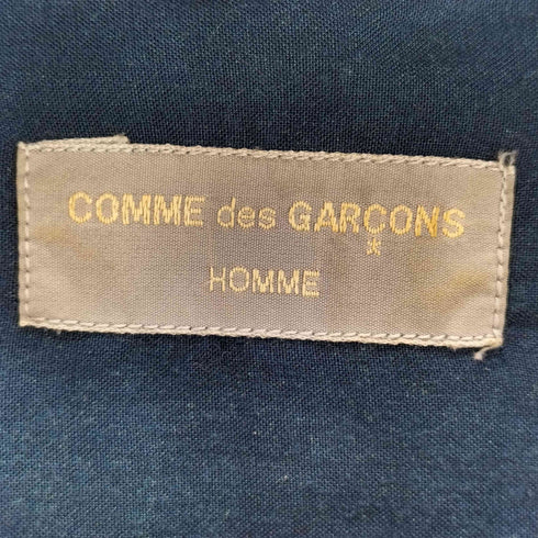 コムデギャルソンオム COMME des GARCONS HOMME 90s 田中オム レーヨン100% オープンカラーシャツ エンブレム メンズ