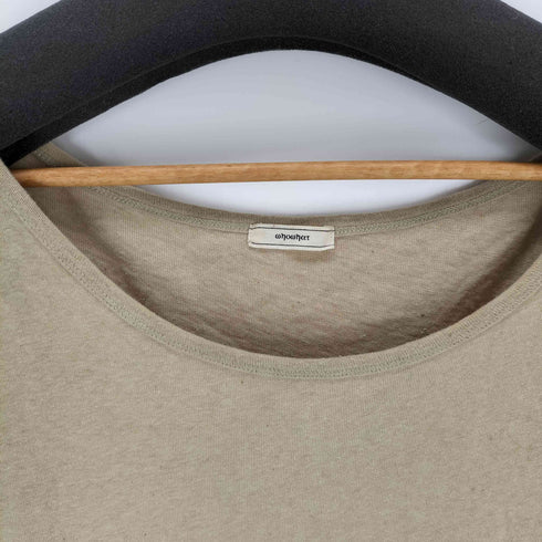 フーワット WhoWhat 2WAYルーズネック S/S Tシャツ メンズ JPN:M