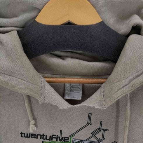 TWENTYFIVE プリントプルオーバーパーカー メンズ JPN:XL