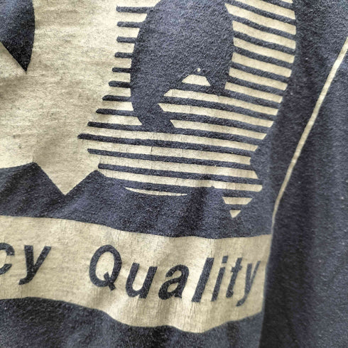 スクリーンスターズ SCREEN STARS BEST 90S USA製 Quincy Quality 企業ロゴ プリント 半袖 Tシャツ シングルステッチ ビックサイズ メンズ XXL