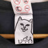 リップンディプ RIPNDIP Lord Nermal ロードナーマル キャラクター 薔薇 バック プリント L/S カットソー ロンT メンズ import:S