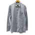 エルメネジルドゼニア Ermenegildo Zegna 千鳥格子 チェック ワイドカラー ドレス シャツ メンズ 41/16