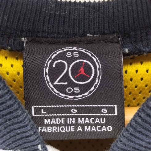 ジョーダンブランド JORDAN BRAND 20周年 裏地メッシュ ジップアップ 半袖スウェット メンズ import:L