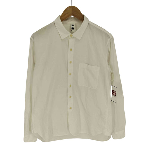 エムエイチエル MHL. FINE COTTON L/S SHIRT ファイン コットン L/S シャツ メンズ JPN:M
