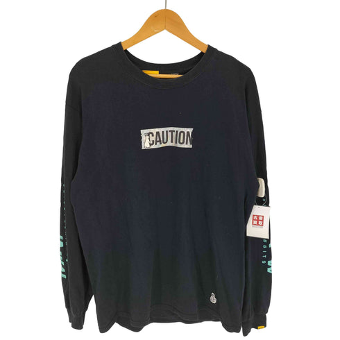 エフアールツー FR2 MINTCREW コラボ BOX CAUTION プリント L/S カットソー ロンT メンズ JPN:M