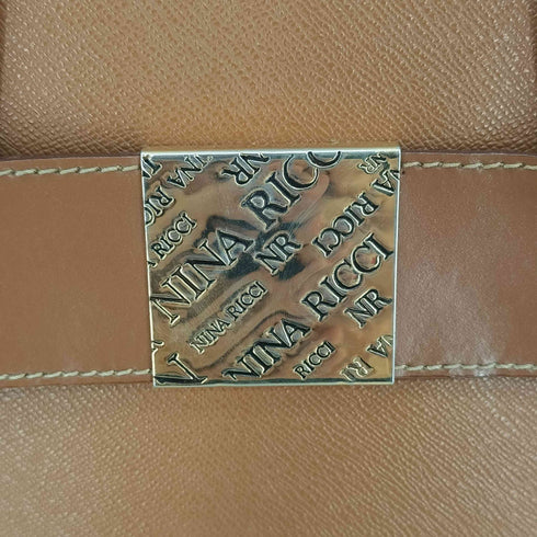 ニナリッチ NINA RICCI 2way レザー ハンドバッグ レディース