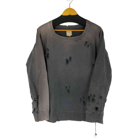 サンカ Sanca ダメージ加工 スウェット フェード メンズ JPN:3