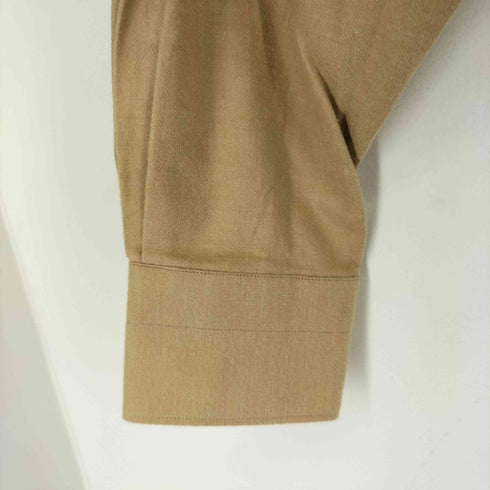 フェアファクス FAIRFAX L/S コットン 開襟シャツ メンズ M