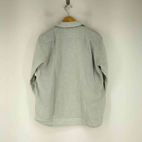 トーマスメイソンフォーフェアファクス THOMAS MASON for FAIRFAX L/S チェック 開襟シャツ メンズ M