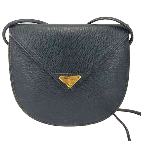 イヴサンローラン Yves Saint Laurent OLD レザーショルダーバッグ レディース
