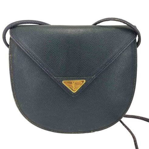 イヴサンローラン Yves Saint Laurent OLD レザーショルダーバッグ レディース