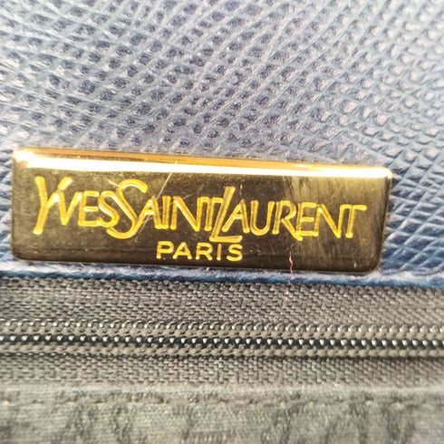 イヴサンローラン Yves Saint Laurent OLD レザーショルダーバッグ レディース