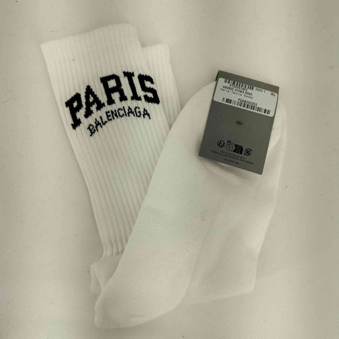 バレンシアガ BALENCIAGA Paris Tennis Socks メンズ JPN:XL