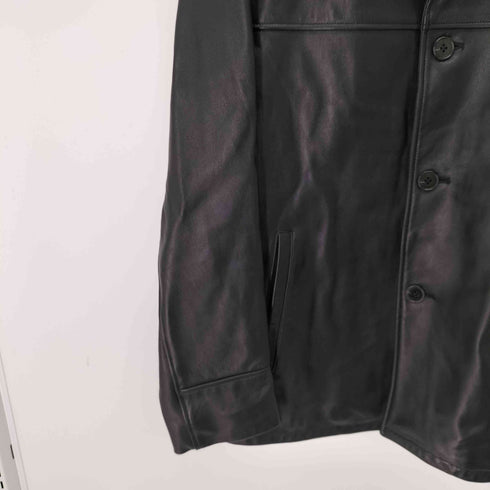 ナノユニバース NANO universe LB.03 WONDER LIGHT LEATHER カーコート 羊革 レザー メンズ JPN:L