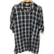 コムデギャルソンオム COMME des GARCONS HOMME 90s チェック柄 レーヨン オープンカラー 開襟半袖シャツ メンズ