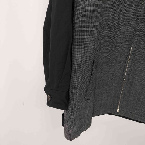 コムデギャルソンオム COMME des GARCONS HOMME 90s 田中オム 背面切替 ウールギャバ 襟付き ブルゾン メンズ JPN:M