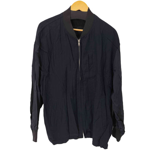 コムデギャルソンオム COMME des GARCONS HOMME 90s 袖切替 レーヨンボンバージャケット メンズ JPN:M
