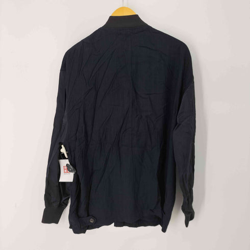 コムデギャルソンオム COMME des GARCONS HOMME 90s 袖切替 レーヨンボンバージャケット メンズ JPN:M