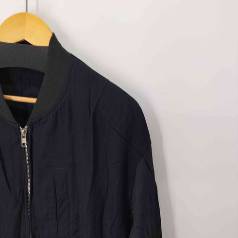コムデギャルソンオム COMME des GARCONS HOMME 90s 袖切替 レーヨンボンバージャケット メンズ JPN:M