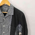 コムデギャルソンオム COMME des GARCONS HOMME 千鳥格子プリント 切り替え オープンカラーシャツ メンズ