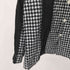 コムデギャルソンオム COMME des GARCONS HOMME 千鳥格子プリント 切り替え オープンカラーシャツ メンズ