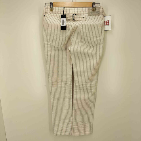 ディーゼル DIESEL RIZZO-WORK ストライプ シンチバック テーパードパンツ レディース 24×30