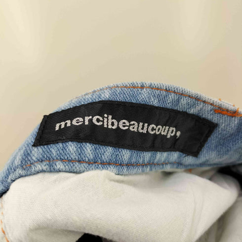 メルシーボークー mercibeaucoup ストレッチ グラデーション サルエルデニムパンツ レディース JPN:0
