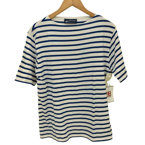 セントジェームス SAINT JAMES ボーダー ボートネック カットソー メンズ US:38