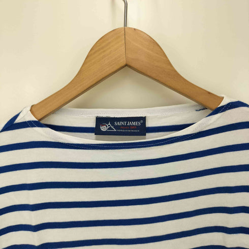 セントジェームス SAINT JAMES ボーダー ボートネック カットソー メンズ US:38