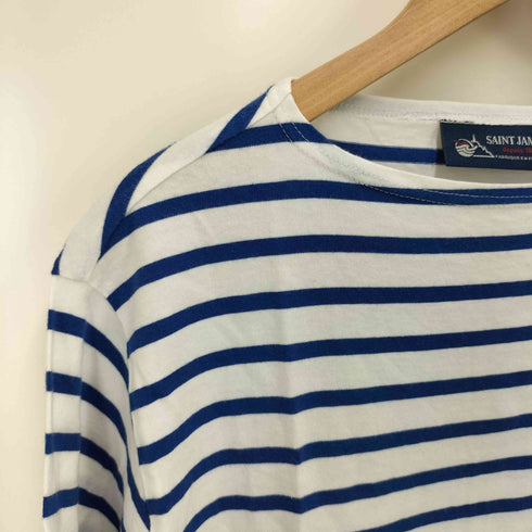 セントジェームス SAINT JAMES ボーダー ボートネック カットソー メンズ US:38