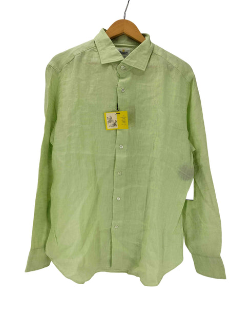 ジャンネット giannetto MADE IN ITALY リネン100 L/Sシャツ SLIM FIT メンズ 18/45