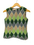 マルニ MARNI 09ss シルク混アーガイルベスト レディース JPN:40