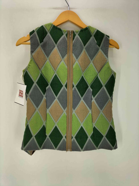 マルニ MARNI 09ss シルク混アーガイルベスト レディース JPN:40