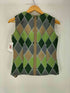 マルニ MARNI 09ss シルク混アーガイルベスト レディース JPN:40