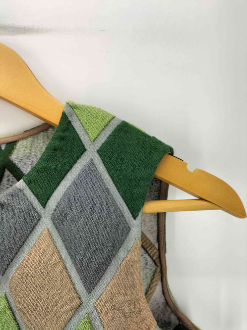 マルニ MARNI 09ss シルク混アーガイルベスト レディース JPN:40