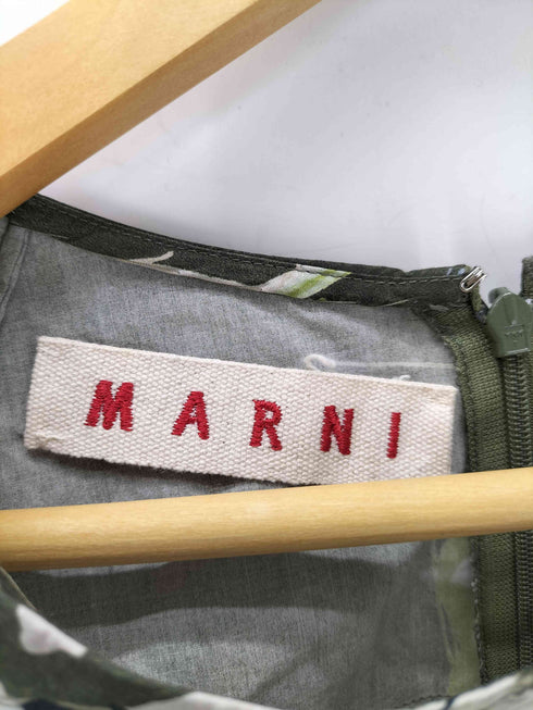 マルニ MARNI MADE IN ITALY 総柄チュニックブラウス レディース EUR:40