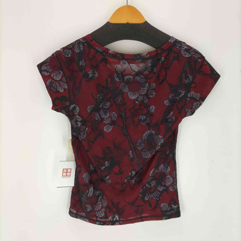 ヴィヴィアンタム VIVIENNE TAM 総柄シアーS/S Tシャツ レディース JPN:1