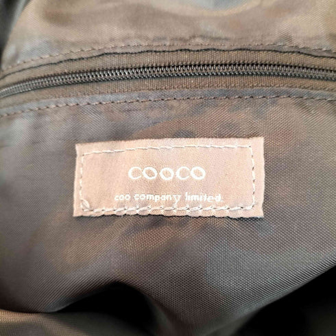 クーコ COOCO 迷彩柄折りたたみトート レディース