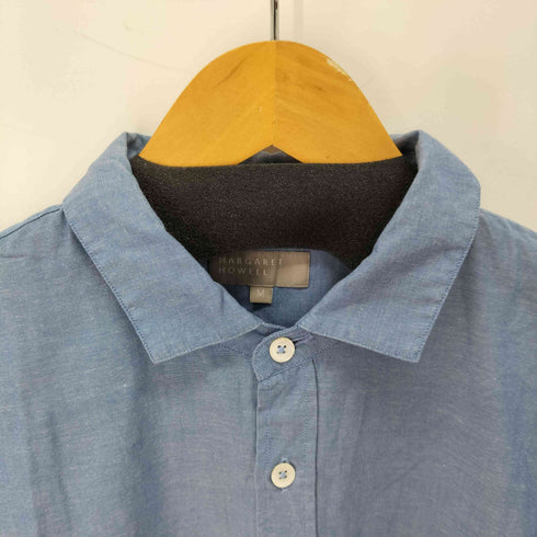 マーガレットハウエル MARGARET HOWELL FINE COTTON CHAMBRAY シャツ メンズ M