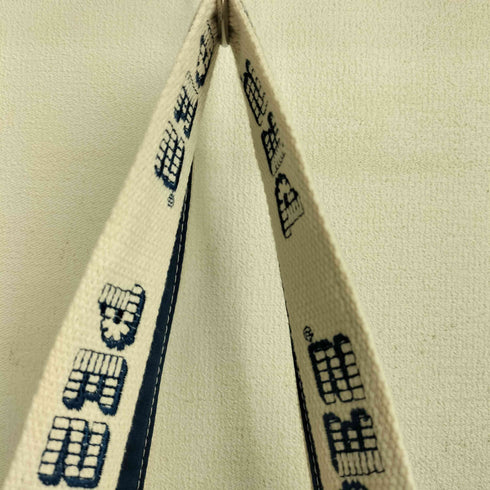 イアパピヨネ ear PAPILLONNER コラボ キャラクター刺繍 キャンバス トートバッグ レディース
