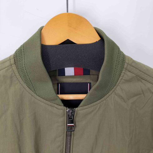 トミーヒルフィガー TOMMY HILFIGER TH Flex LIGHT WEIGHT COTTON FLEX BOMBER メンズ JPN:M