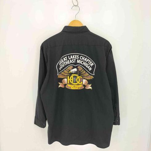 ディッキーズ Dickies 両面プリントワーク L/S シャツ メンズ 32/33