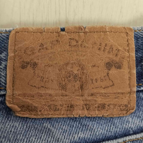 ギャップ Gap 80S~90S OLD GAP USA製 EASY FIT ジップフライ テーパードデニム メンズ W32/L30