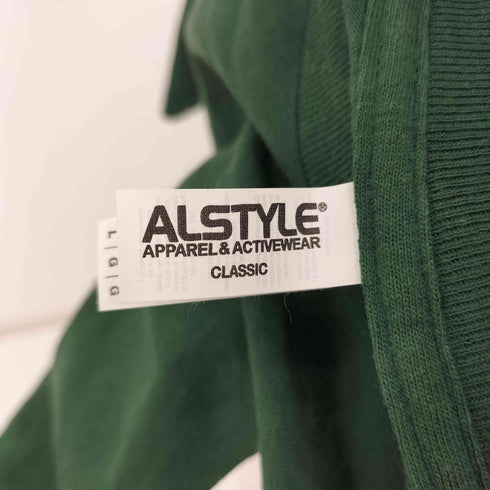 アルスタイルアパレルアクティブウェアー ALSTYLE APPAREL & ACTIVEWEAR 両面プリントS/S Tシャツ メンズ L