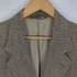 バナナリパブリック BANANA REPUBLIC 90S USA製 IMPORT FABRIC グレンチェック リネンテーラードジャケット メンズ 40R