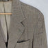 バナナリパブリック BANANA REPUBLIC 90S USA製 IMPORT FABRIC グレンチェック リネンテーラードジャケット メンズ 40R